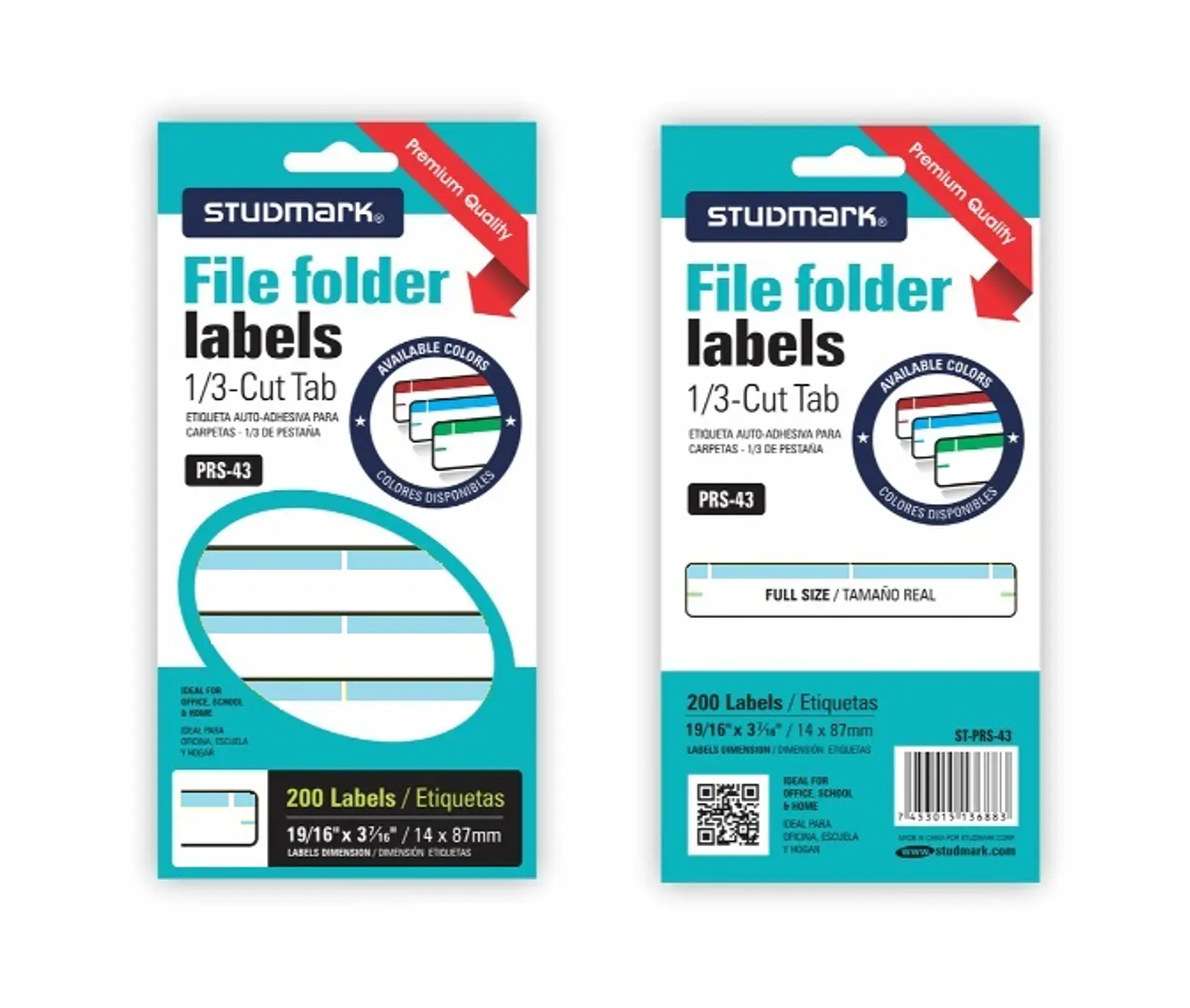 Etiquetas Studmark para Folders 4