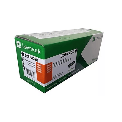 Toner Lexmark 504X Negro