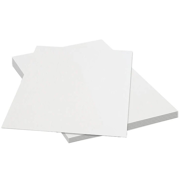 Cartulina de hilo blanca 8.5