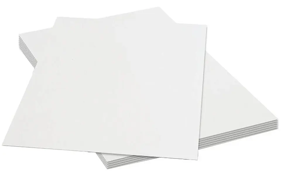 Cartulina de hilo blanca 8.5