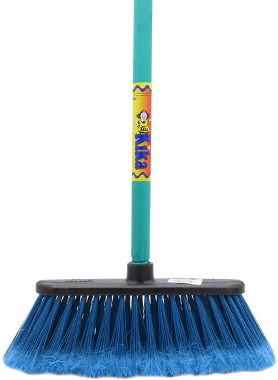 Escoba Lola Vale con mango de madera pintado 2