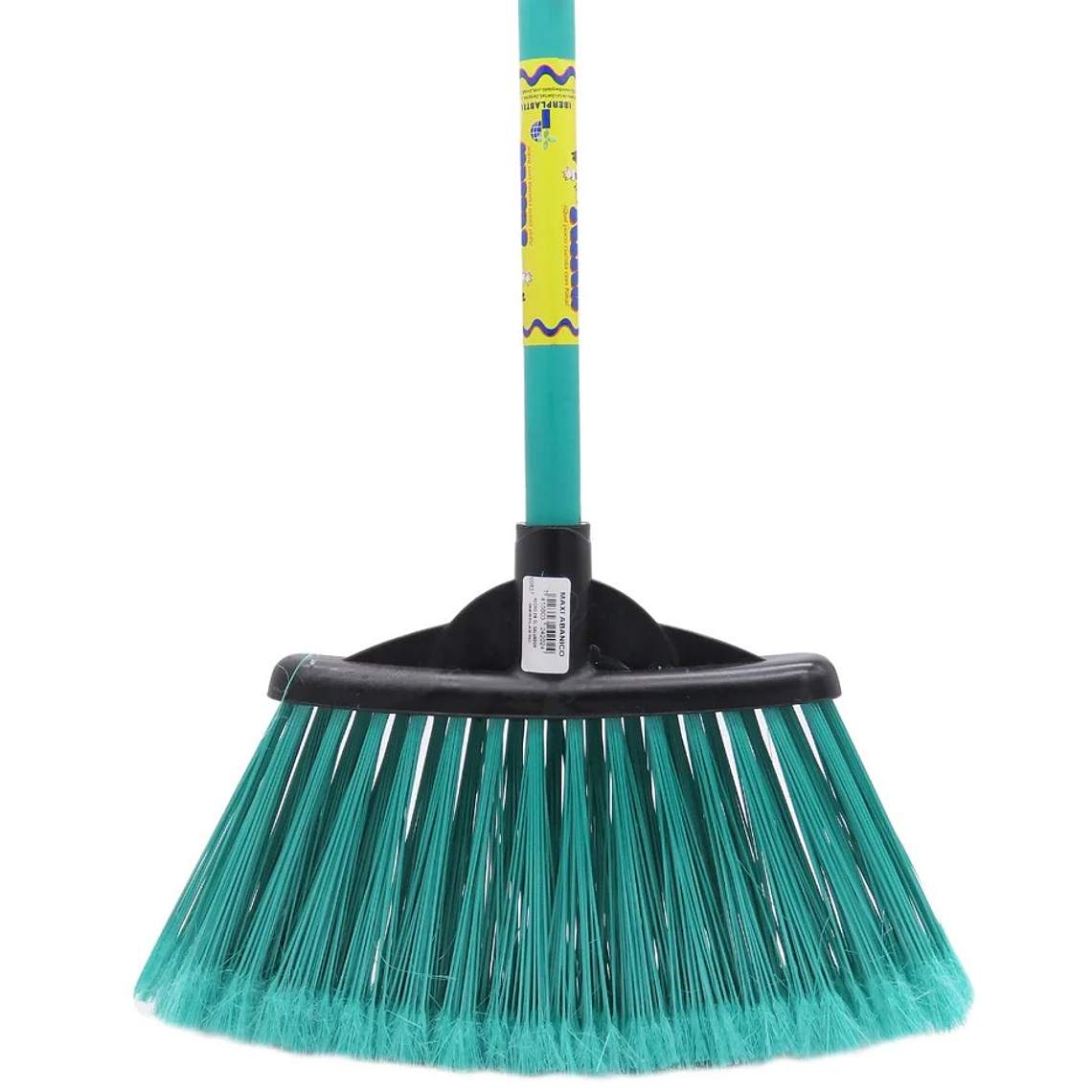 Escoba Kika Abanico con mago de madera pintado 2