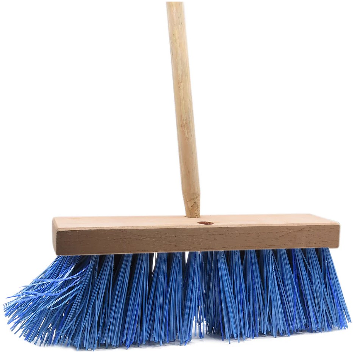 Cepillo de calle SiClean con mango de madera 1