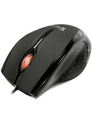 Mouse Ébano óptico con conexión USB