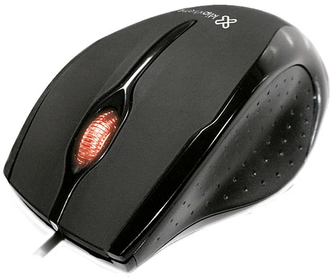 Mouse Ébano óptico con conexión USB
