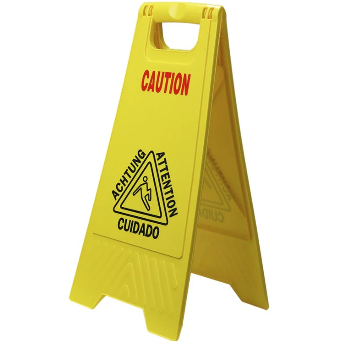 Aviso de Piso Mojado Español e Inglés 1