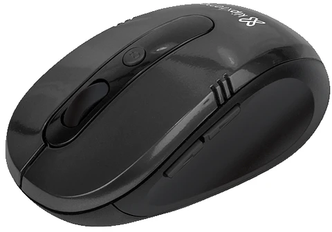 Mouse Inalámbrico 6 Botones Negro