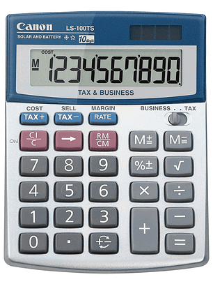 Calculadora compacta 10 dígitos