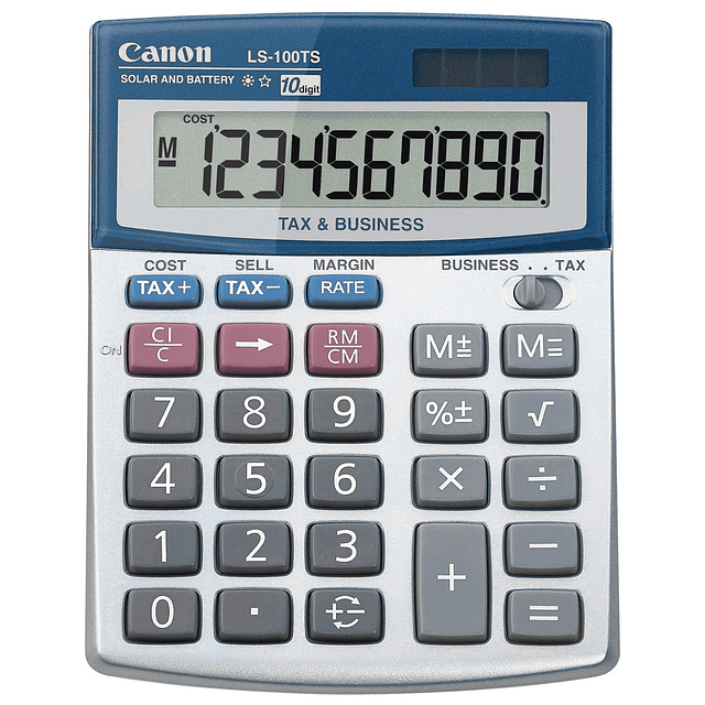 Calculadora compacta 10 dígitos