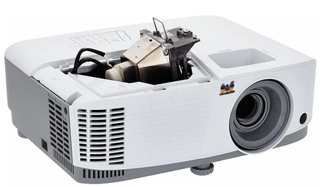 Proyector SVGA DLP de 3800 lúmenes para espacios pequeños