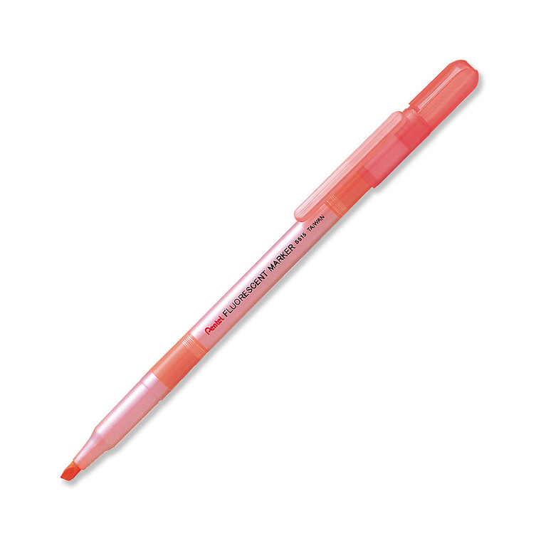 Resaltador Fluorescente Pentel de cuerpo delgado 3
