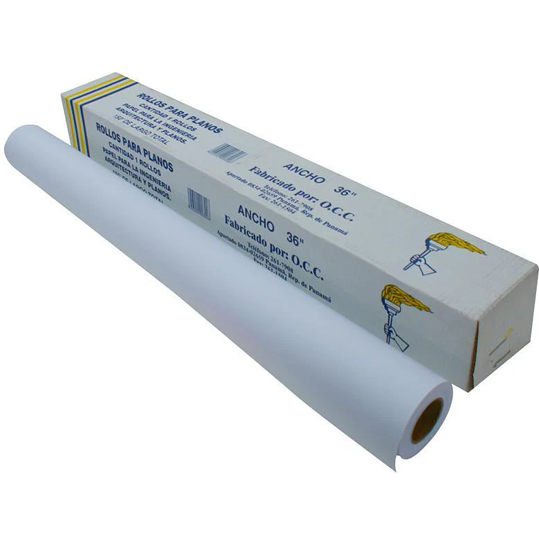 Papel Bond UltraPaper de 20 lbs para Plotter 1
