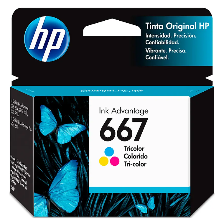 Tintas HP 667 2