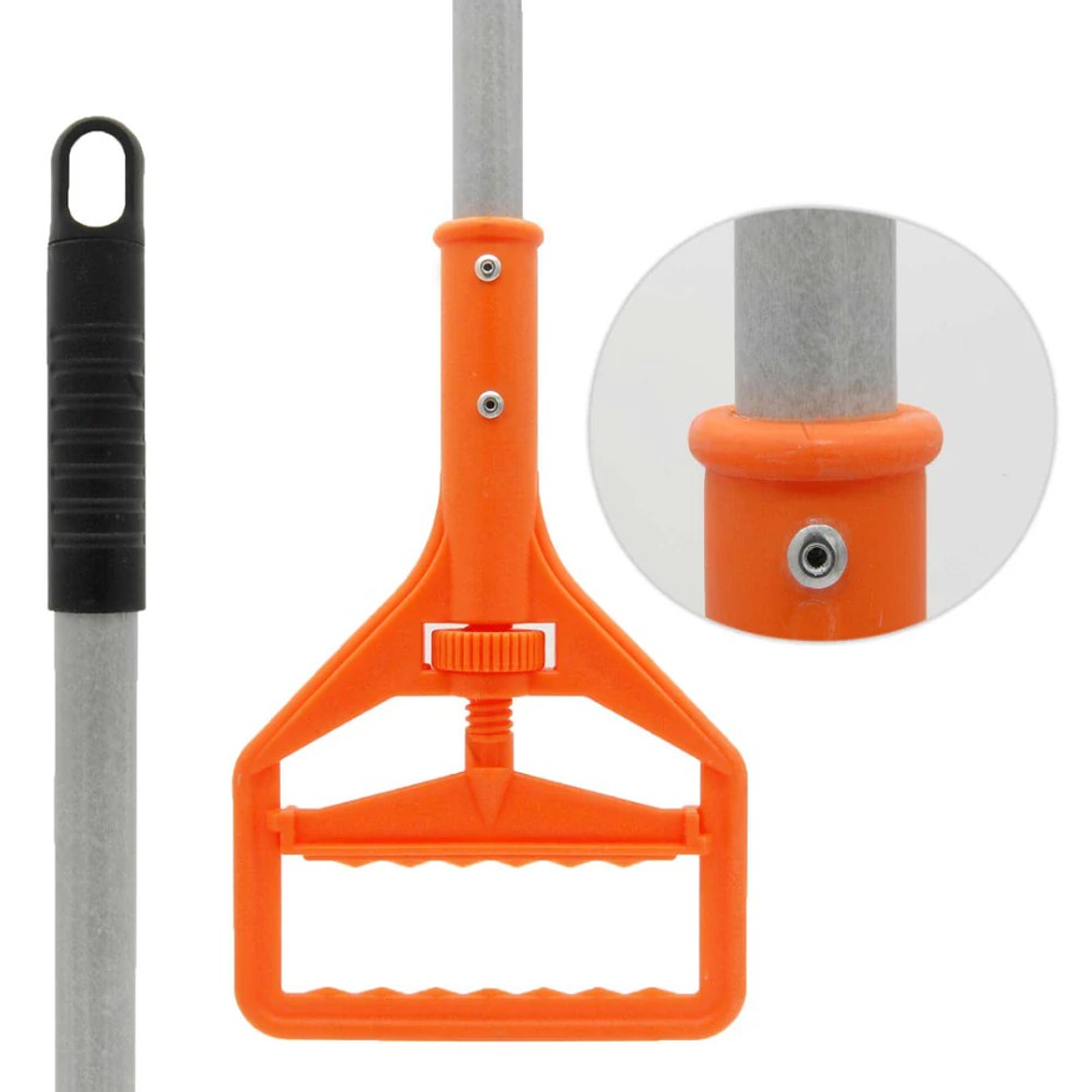 Mango de fibra de vidrio con cabezal plástico 1