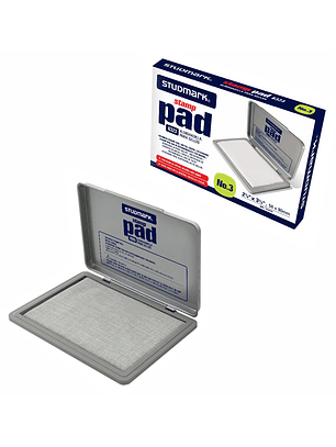 Almohadilla de metal Studmark para sellos