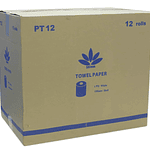 Caja de papel toalla SiClean 150 m hoja sencilla