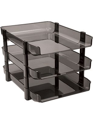 Bandeja Studmark, A4, Ahumada de 3 niveles