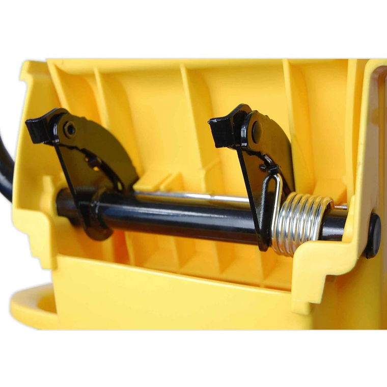 Cubo con Exprimidor Side Press Amarillo 4