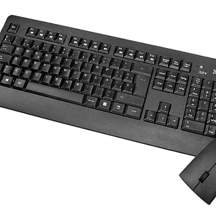 Teclado y Mouse Inalámbrico Sencillo Español