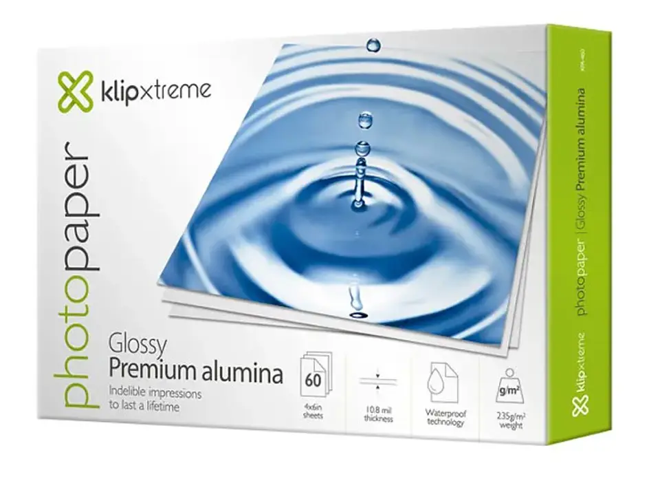 Papel fotográfico klipXtreme con capa de alúmina brillante 1