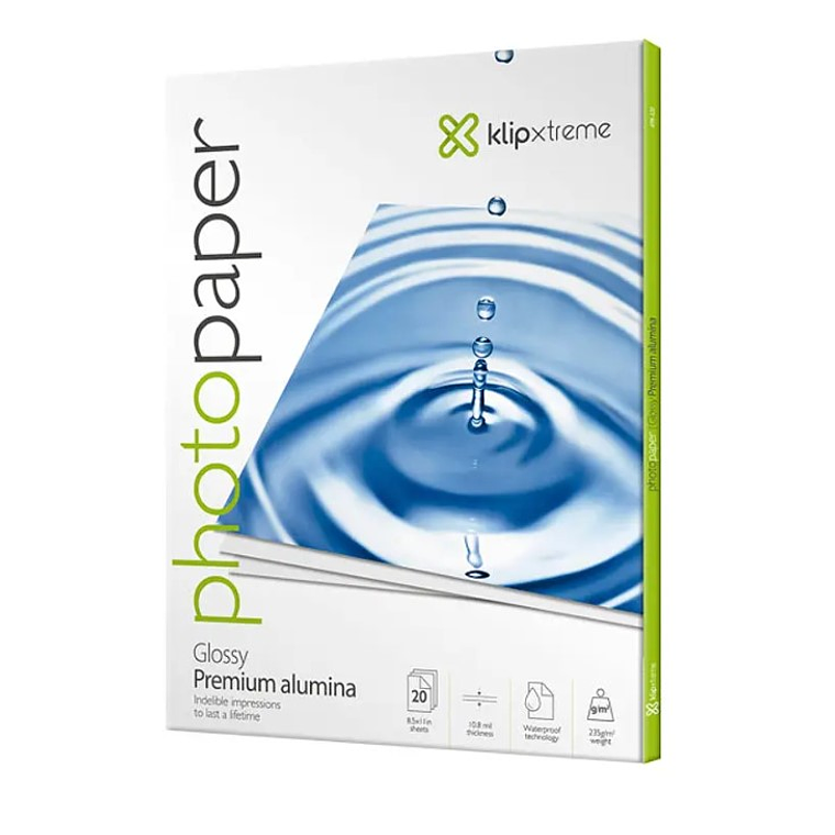 Papel fotográfico klipXtreme con capa de alúmina brillante 2
