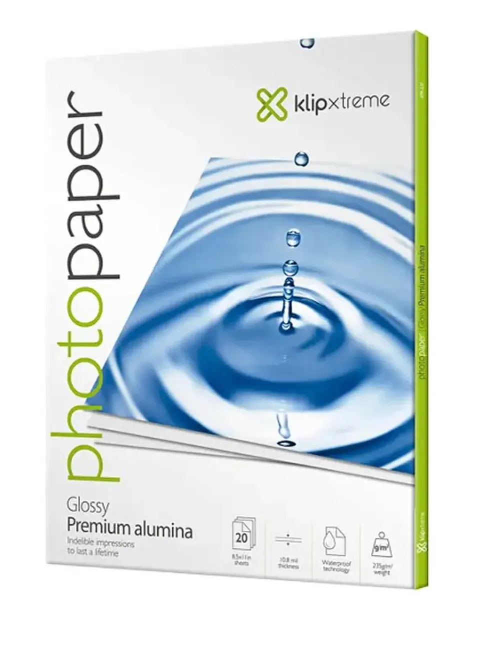 Papel fotográfico klipXtreme con capa de alúmina brillante 2