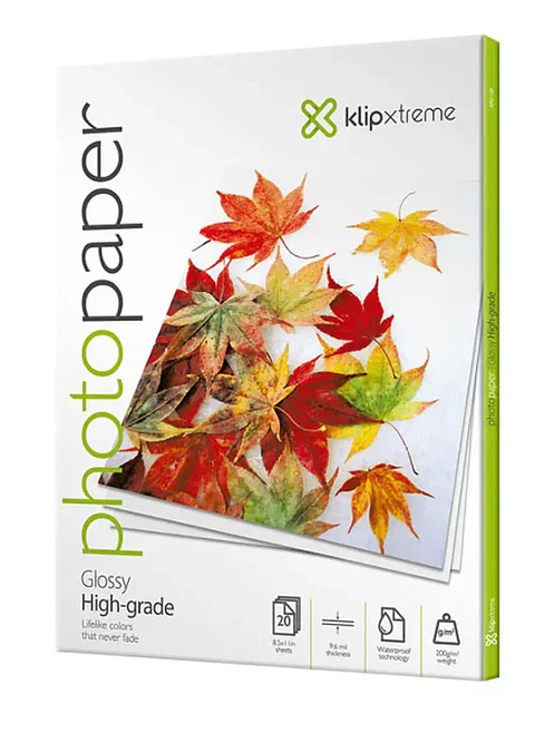 Papel fotográfico klipXtreme acabado Brillante