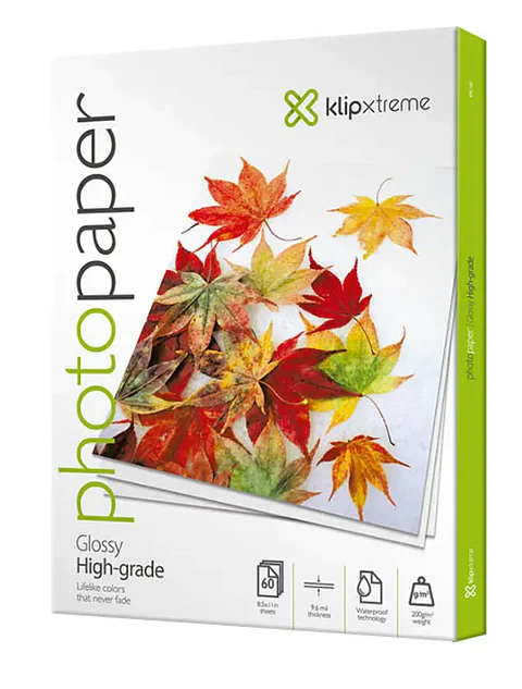 Papel fotográfico klipXtreme acabado Brillante