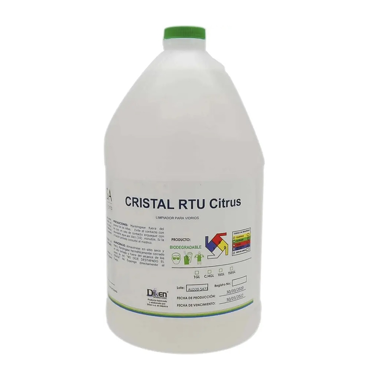 Limpia Vidrios Cristal RTU Citrus 1