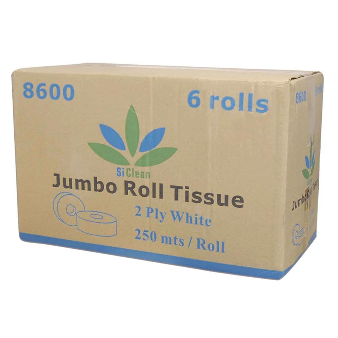 Caja de Papel Higiénico, 250 metros, Doble Hoja 2