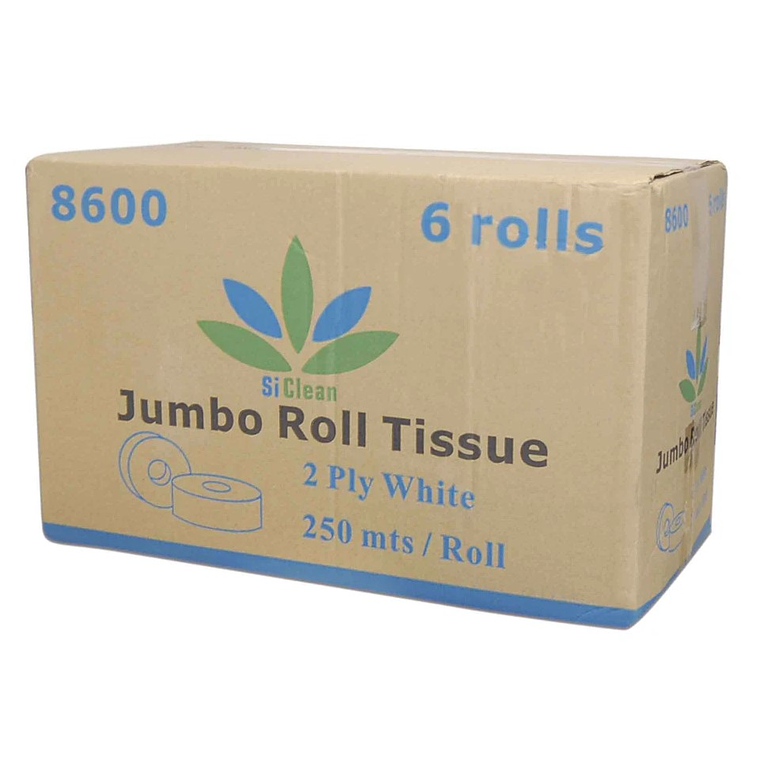 Caja de Papel Higiénico, 250 metros, Doble Hoja 2