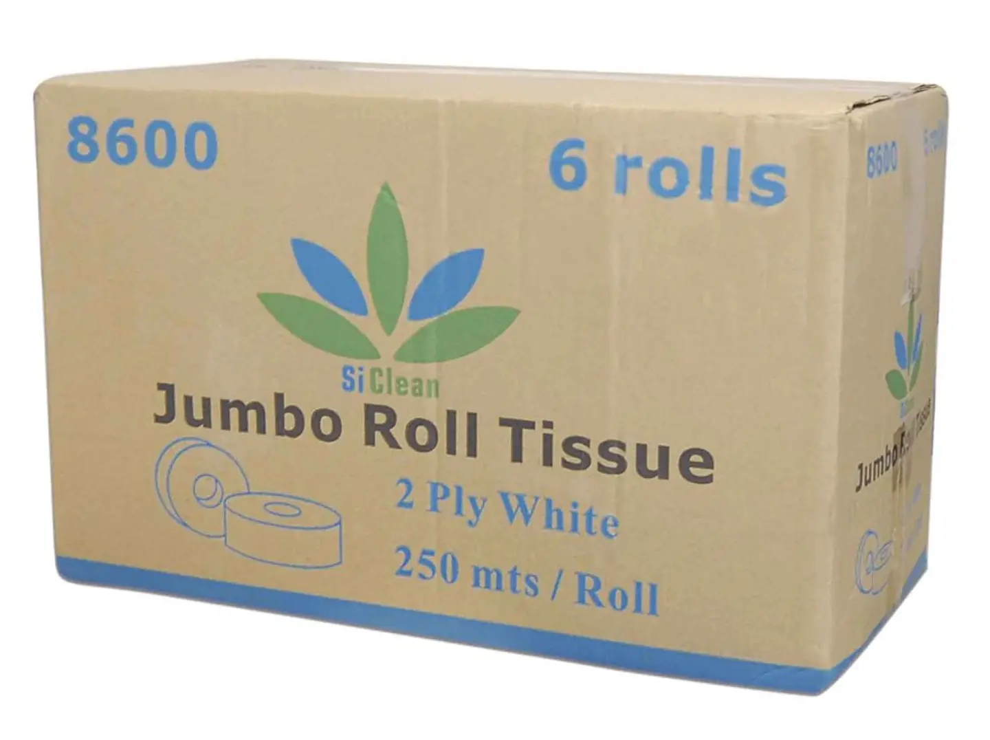 Caja de Papel Higiénico, 250 metros, Doble Hoja 2