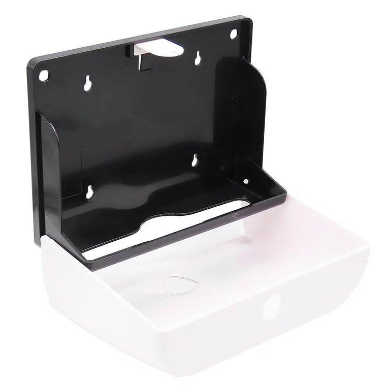 Dispensador Papel Toalla Foliado Plástico 3