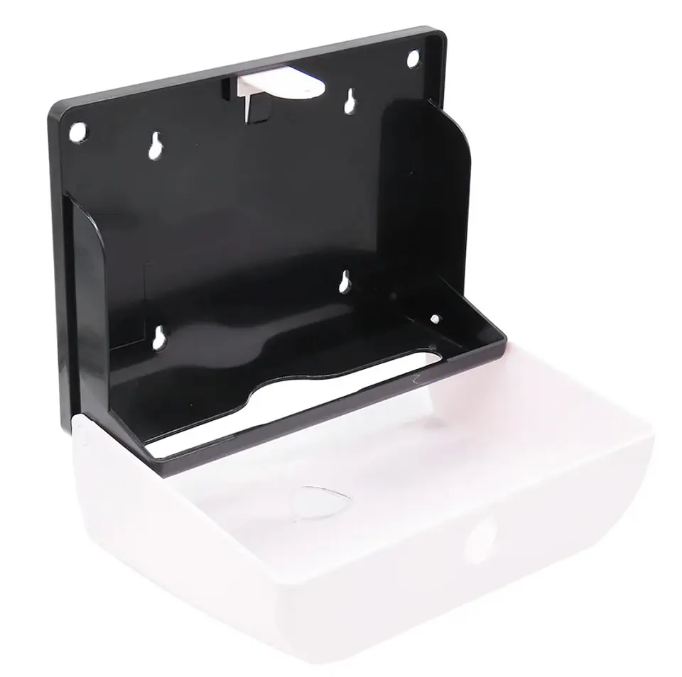 Dispensador Papel Toalla Foliado Plástico 3