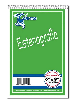 Libretas de Estenografía Corsario