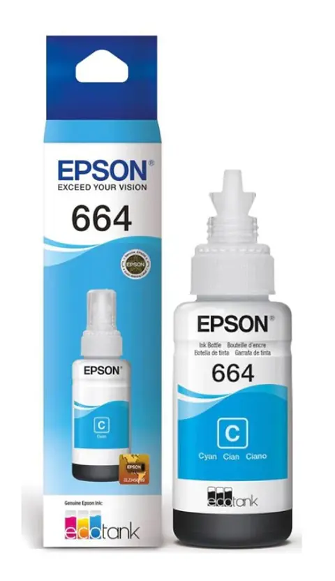 Tintas Epson 664