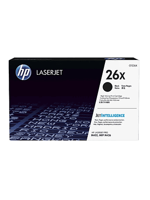 Toner HP 26x