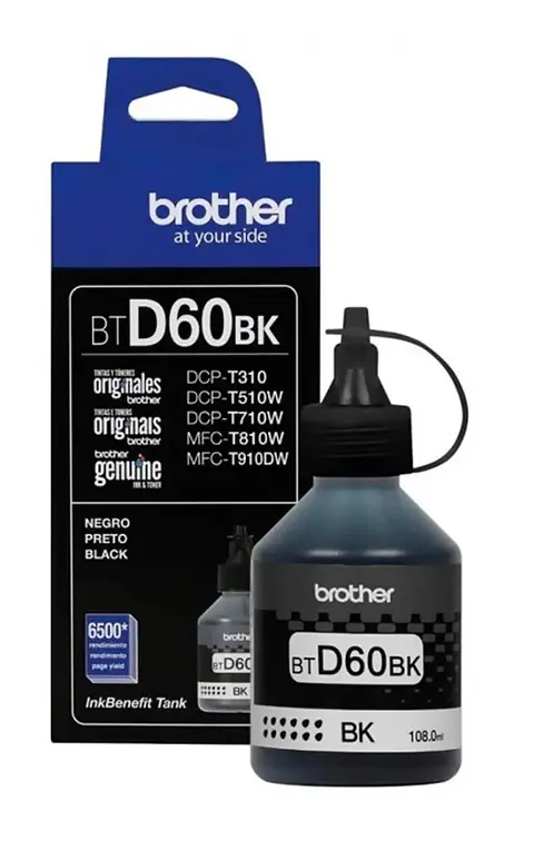 Tinta Brother BTD60BK