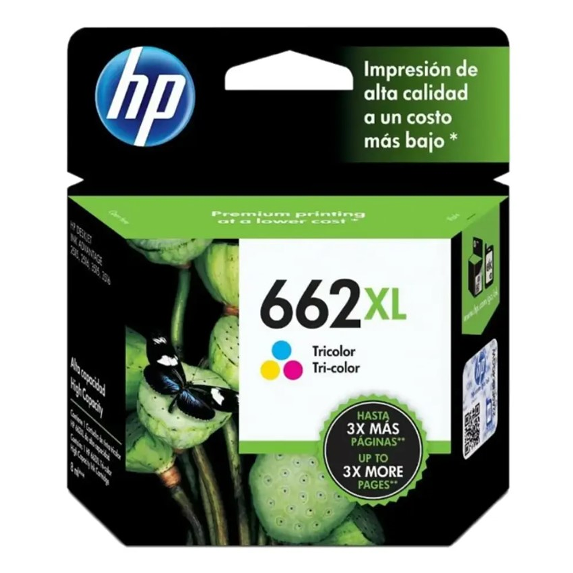 Tintas HP 662xl 2