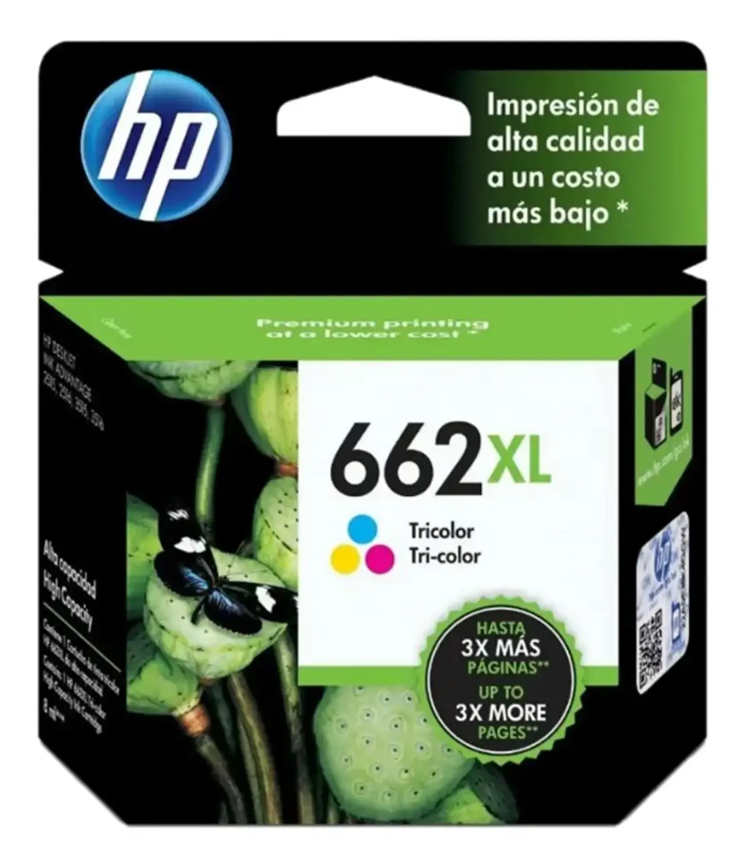 Tintas HP 662xl 2