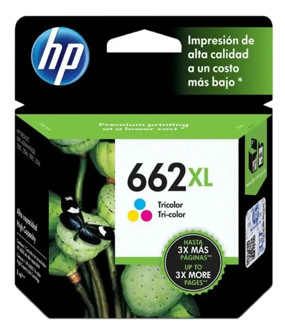 Tintas HP 662xl 2