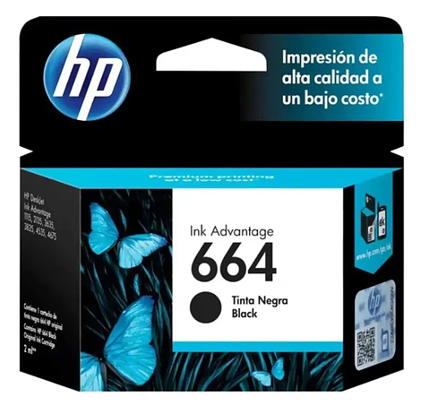 Tintas HP 664