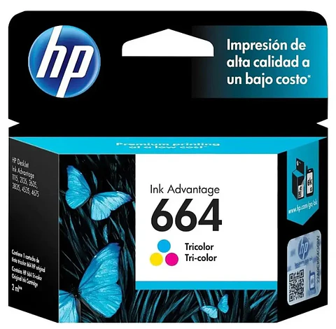 Tintas HP 664