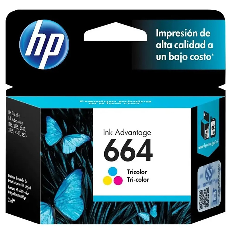 Tintas HP 664 2