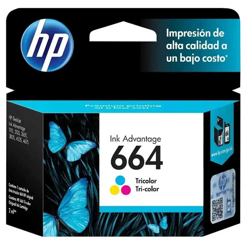 Tintas HP 664 2