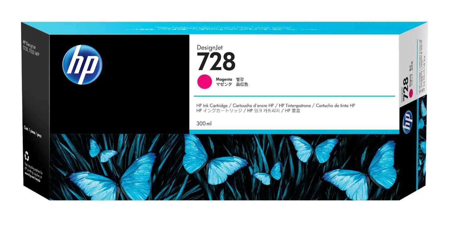 Tintas HP 728 300 ml 3