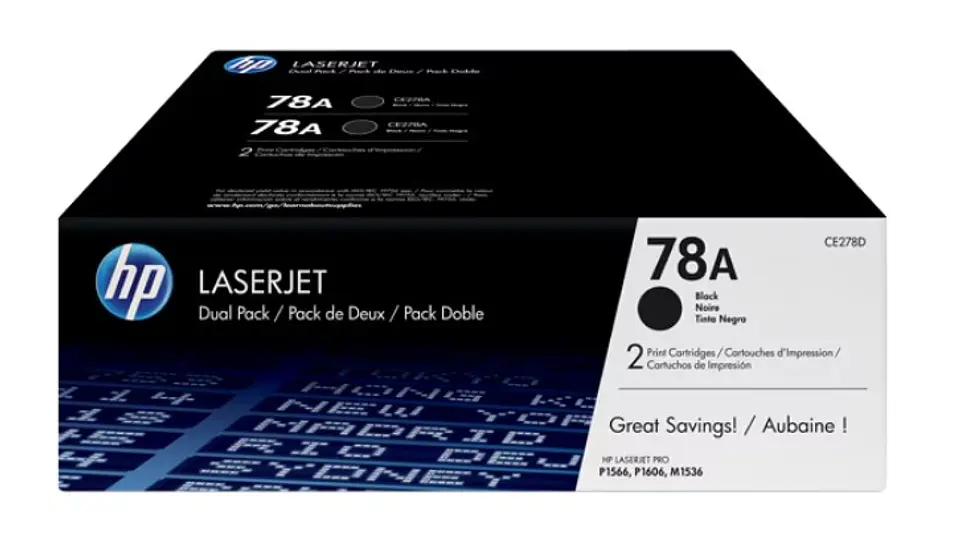 Toner HP 78A DuoPack 1