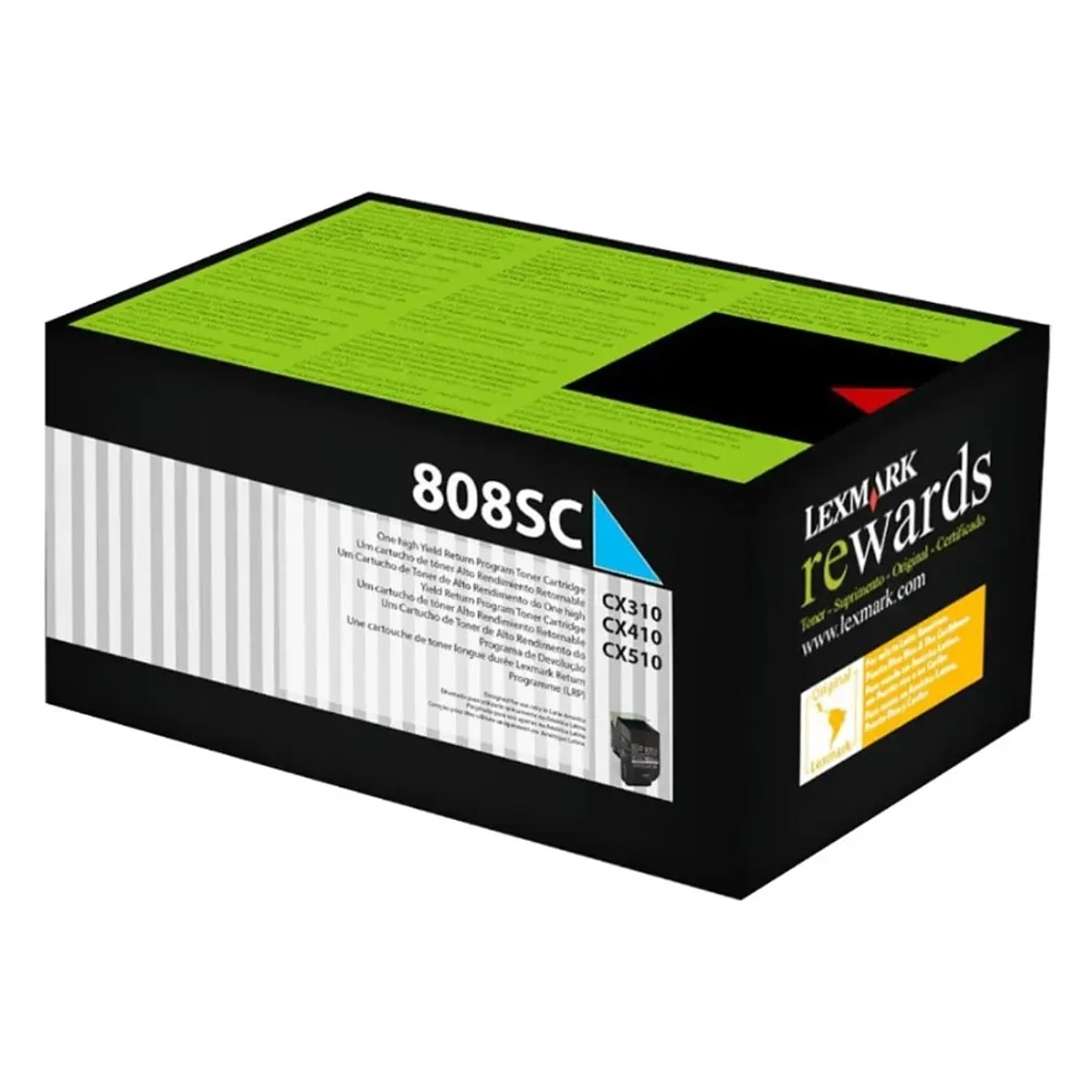 Toner Lexmark 808S 1