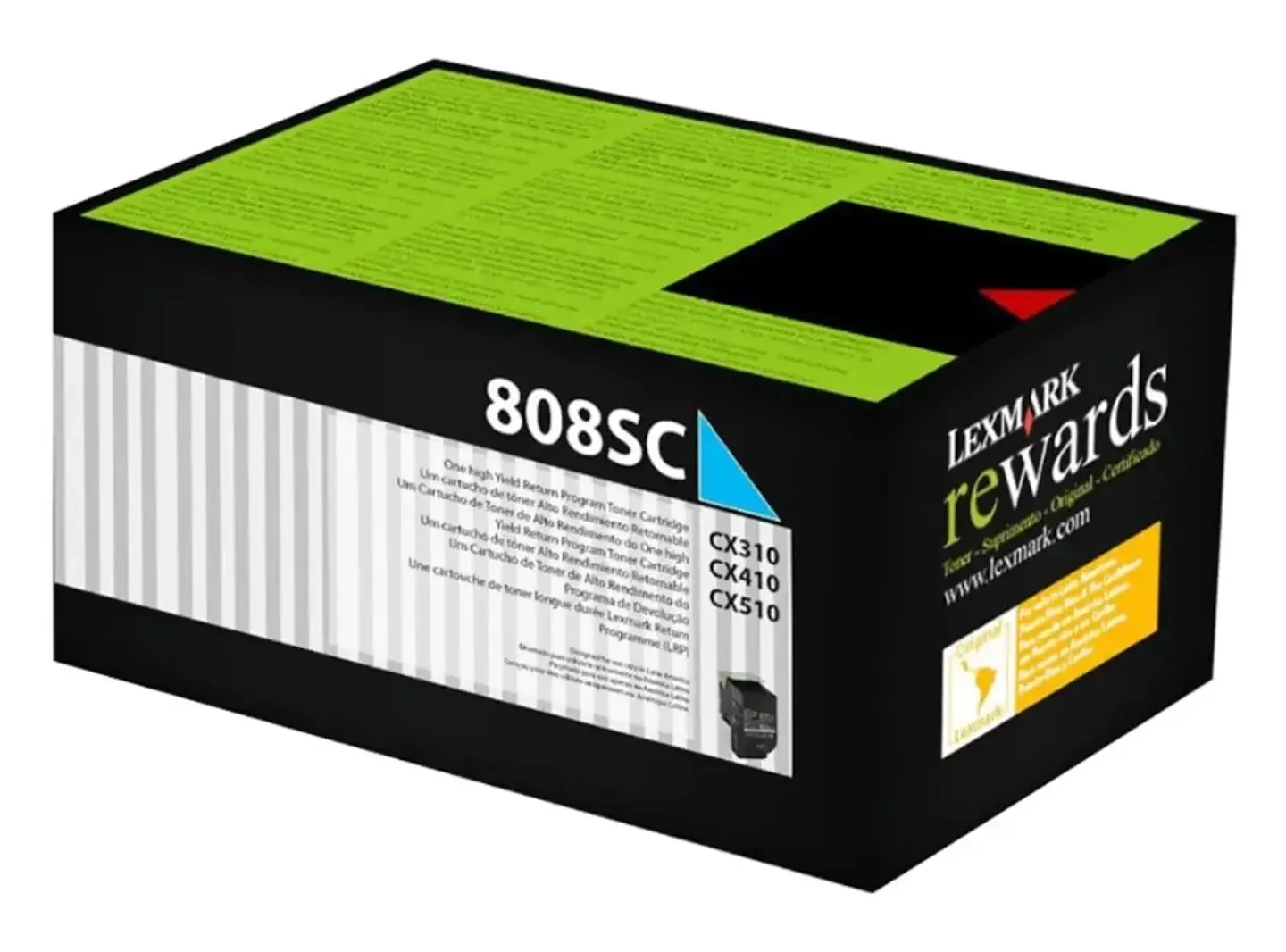 Toner Lexmark 808S 1