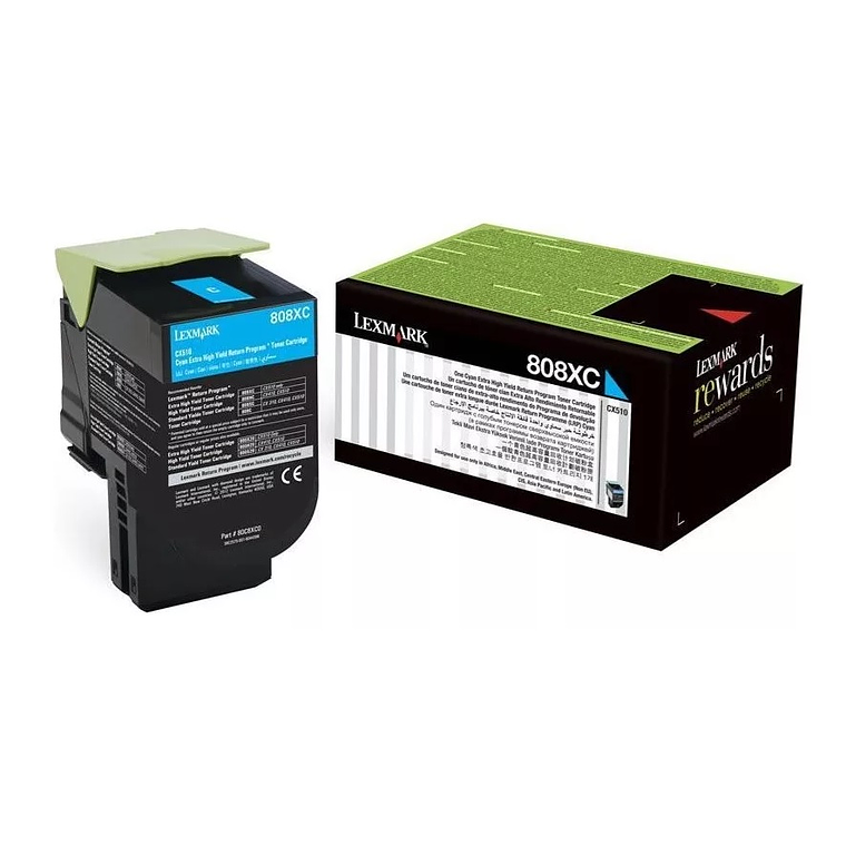 Toner Lexmark 808X 2